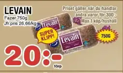 Nya Pulsen Fazer Levain erbjuda