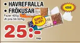 Nya Pulsen Fazer Havrefralla • Frökusaralla erbjuda