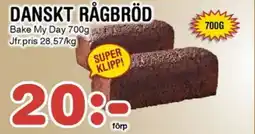 Nya Pulsen Danskt rågbröd erbjuda