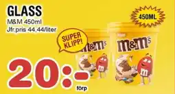 Nya Pulsen M&M'S Glass erbjuda