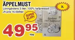 Nya Pulsen Äppelmust erbjuda