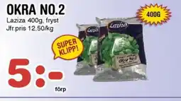 Nya Pulsen Laziza Okra no.2 erbjuda