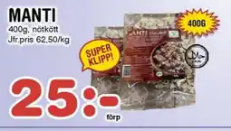 Nya Pulsen Manti erbjuda