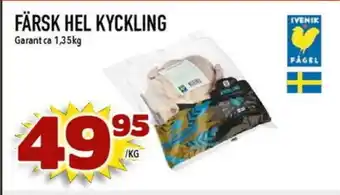 Nya Pulsen Garant Färsk hel kyckling erbjuda