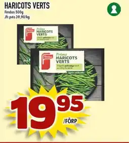 Nya Pulsen Findus Haricots verts erbjuda