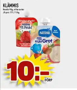 Nya Pulsen Nestlé Klämmis erbjuda