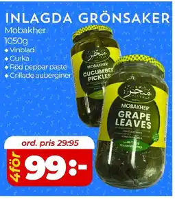 Matrix Butikerna Mobakher Inlagda grönsaker erbjuda