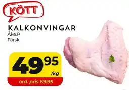 Matrix Butikerna Kalkonvingar erbjuda