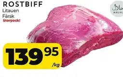 Matrix Butikerna Rostbiff erbjuda
