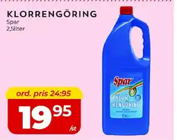 Matrix Butikerna Spar Klorrengöring erbjuda