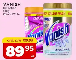Matrix Butikerna Vanish Oxi Action erbjuda