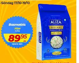 Matrix Butikerna Aliza Basmatiris erbjuda