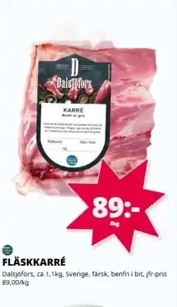 Tempo Fläskkarré erbjuda