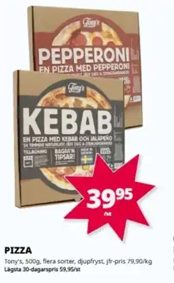 Tempo TONY'S Pizza erbjuda