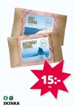 Tempo Skinka erbjuda