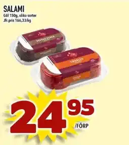 Din Mat GÖL Salami erbjuda