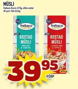 Din Mat FREBACO KVARN Müsli erbjuda