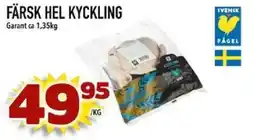 Din Mat GARANT Färsk hel kyckling erbjuda
