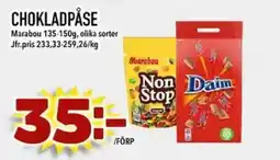 Din Mat MARABOU Chokladpåse erbjuda