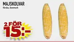 Din Mat Majskolvar erbjuda