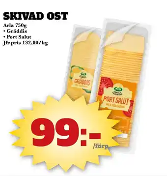 Bonum Matmarknad ARLA Skivad ost erbjuda