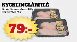 Bonum Matmarknad Kycklinglårfilé erbjuda