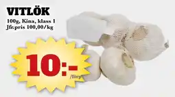 Bonum Matmarknad Vitlök erbjuda