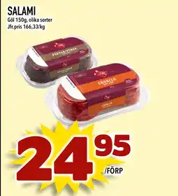Bonum Matmarknad GÖL Salami erbjuda