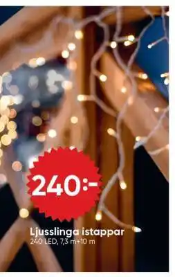 DollarStore Ljusslinga istappar erbjuda