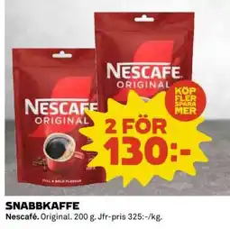 Coop SNABBKAFFE erbjuda