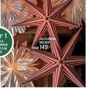 Mio JULSTJÄRNA PALOMA, SEK 399 erbjuda