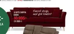 Mio 3-SITS SOFFA EDEN, SEK 10995 erbjuda