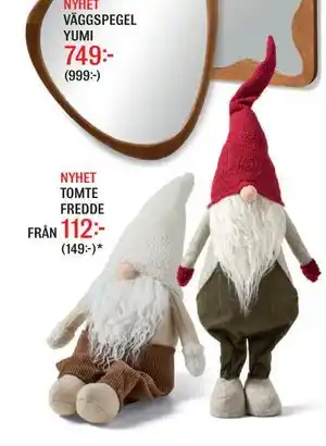 Mio TOMTE FREDDE erbjuda