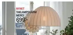 Mio TAKLAMPSKÄRM MERCI, SEK 699 erbjuda