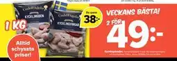 Coop Extra Kycklingdetaljer, SEK 49 erbjuda