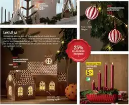 Mio 25% PÅ JULDEKORATIONER erbjuda