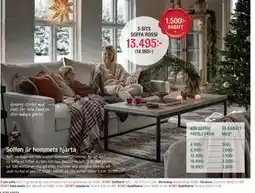 Mio 3-SITS SOFFA ROSSI, SEK 13495 erbjuda