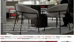 Mio KARMSTOL SELINA, SEK 1196 erbjuda