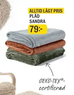 Mio PLÄD SANDRA, SEK 79 erbjuda