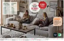 Mio 4-SITS SOFFA BELLORA, SEK 18990 erbjuda