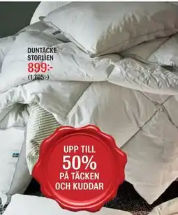 Mio DUNTÄCKE STORLIEN, SEK 899 erbjuda