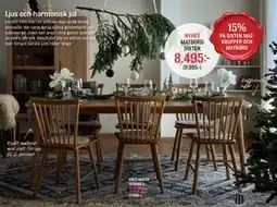 Mio SIXTEN MATGRUPPER OCH MATBORD erbjuda