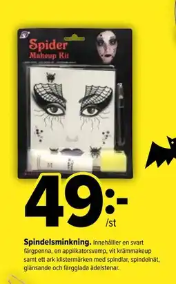 Coop Extra Spindelsminkning., SEK 49 erbjuda