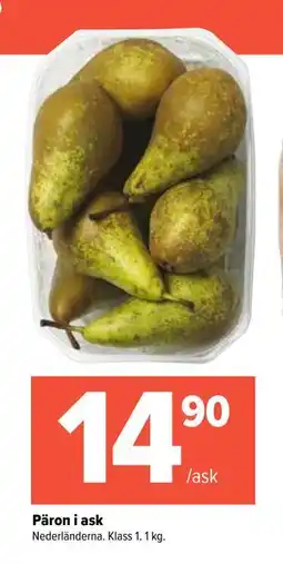 Coop Extra Päron i ask, SEK 14.9 erbjuda