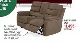 Mio 2-SITS SOFFA LAZY, SEK 11495 erbjuda