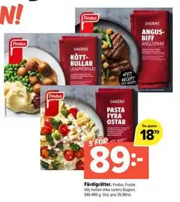 Coop Extra Färdigrätter., SEK 89 erbjuda