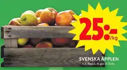 ICA Supermarket Svenska Äpplen erbjuda