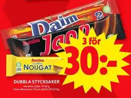 ICA Supermarket Dubbla stycksaker erbjuda