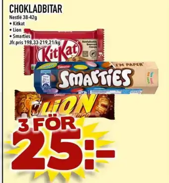 Prisma Mat CHOKLADBITAR erbjuda