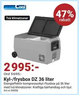 Erlandsons Brygga Kyl-/frysbox DZ 36 liter, SEK 2995 erbjuda
